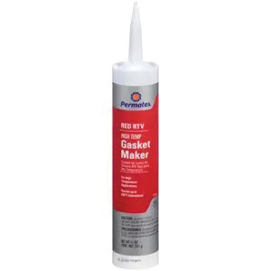 Permatex&reg; Hi-Temp Red RTV Silicone Gasket